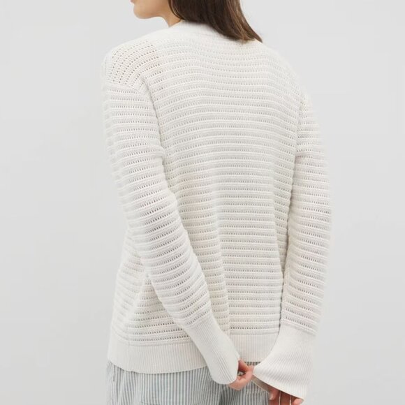 Soma Cotton Open Stitch Cardigan - Picture 3 of 9